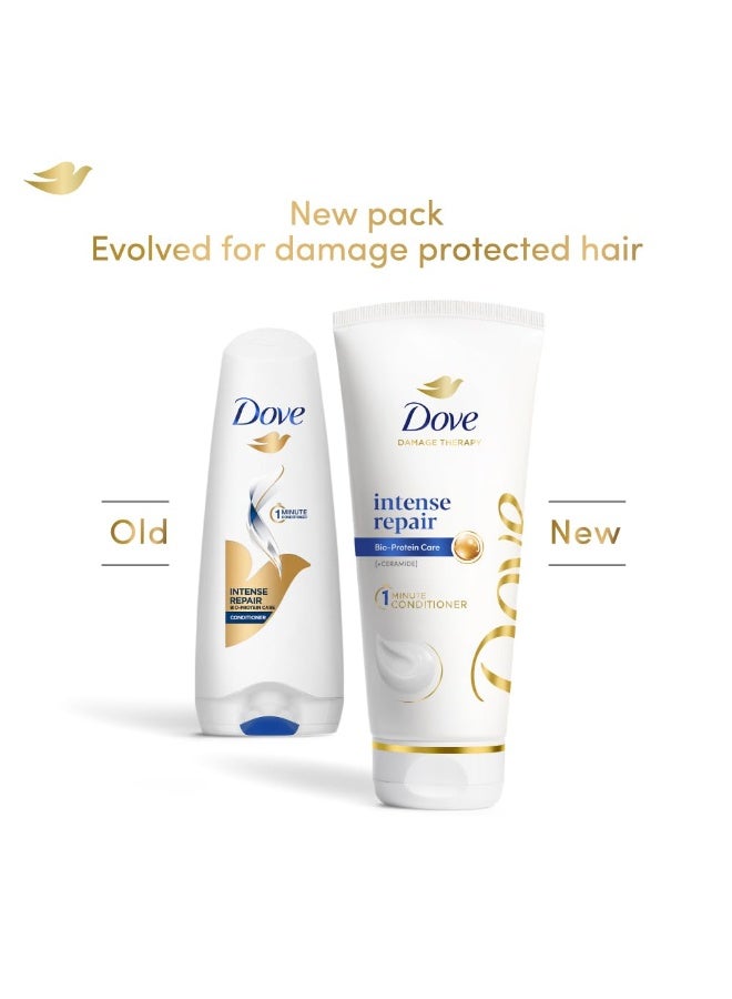Dove Intense Repair Conditioner 335 ml|| With Keratin Actives to Smoothen Dry and Frizzy Hair - Deep Conditions Damaged Hair for Men & Women - Image 3